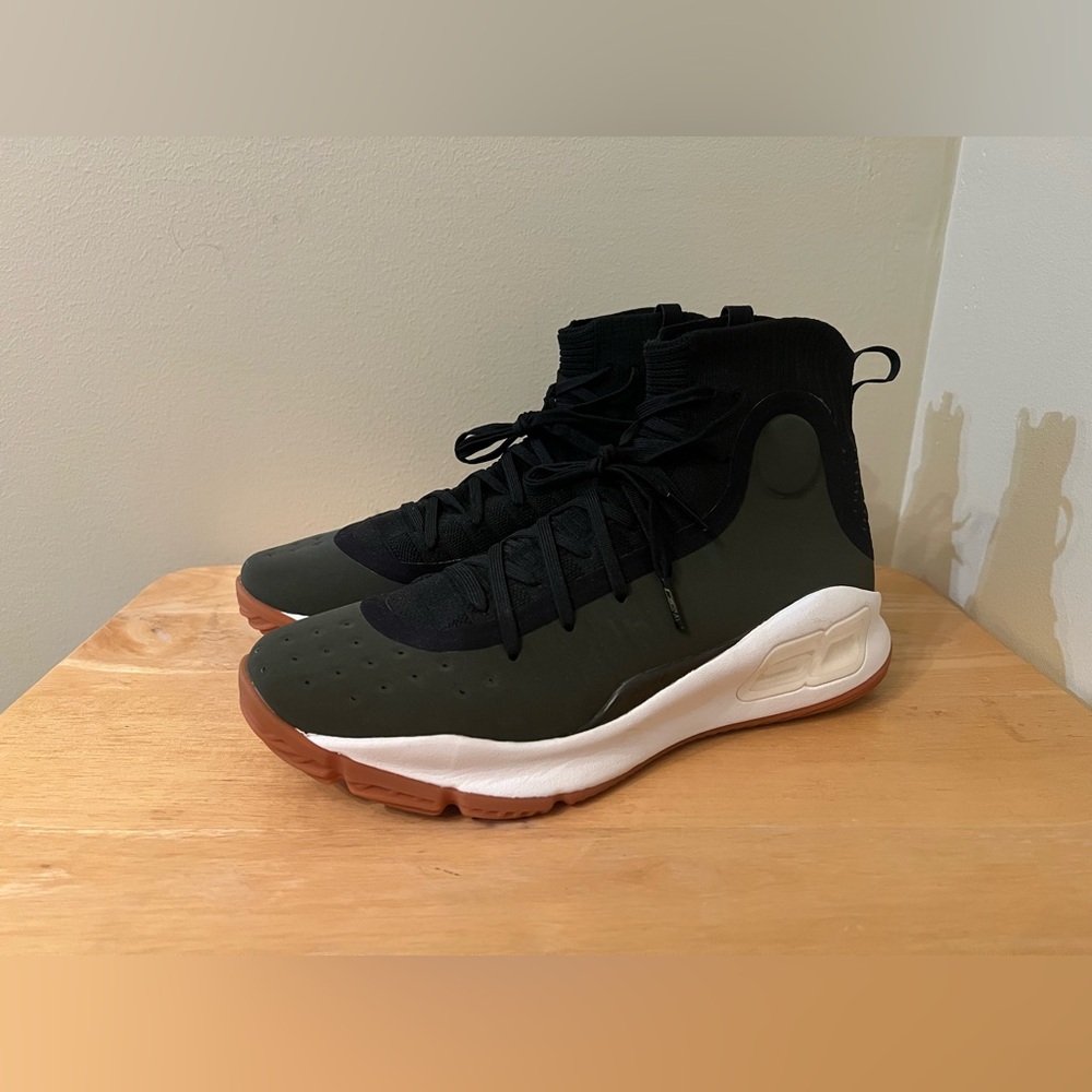 Under Armour Curry 4 Retro Basketball Shoes US 9 BHM 1298306-008